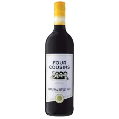 Four Cousins Natural Sweet Red Wine 75cl